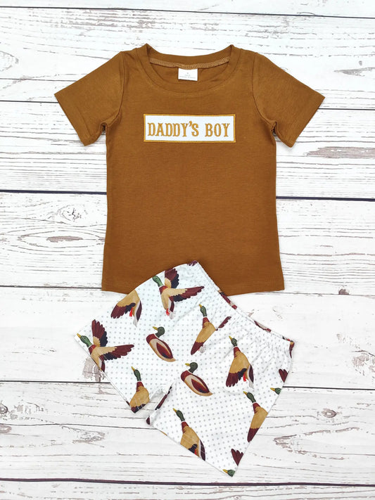 Daddy's Boy Duck Set